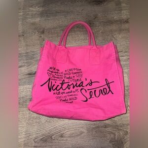 Victoria’s Secret Early 2000’s Medium canvas Tote Bag